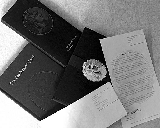 black credit card