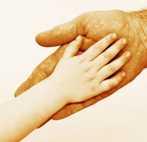 family hands
