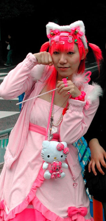 Hello kitty cosplay costume