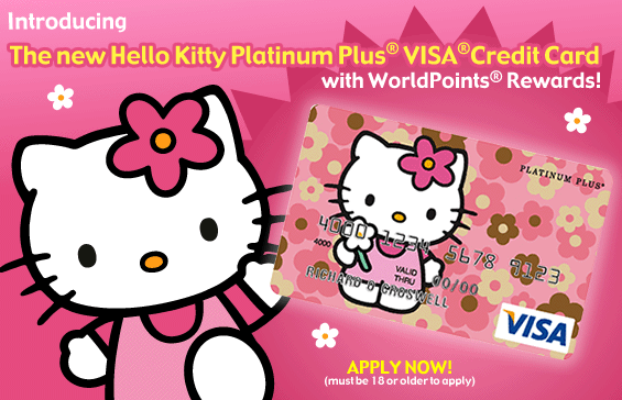 Hello Kitty Credit Card Hello Kitty Credit Card