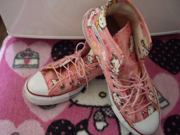 Hello Kitty Converse High Tops