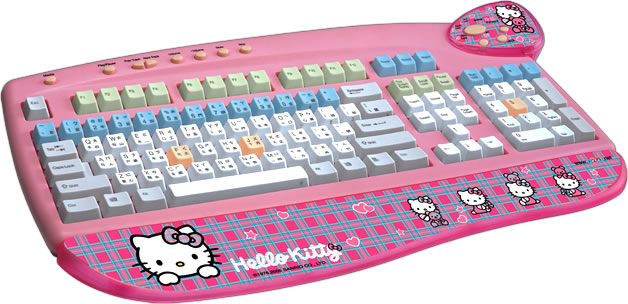 Hello Kitty Computer Keyboard