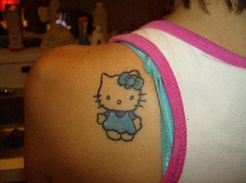 Hello Kitty Tattoo