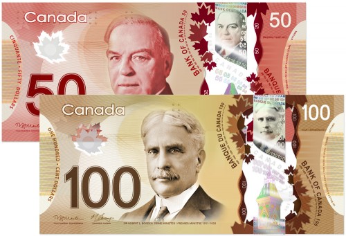 plastic money new Canada plastic money