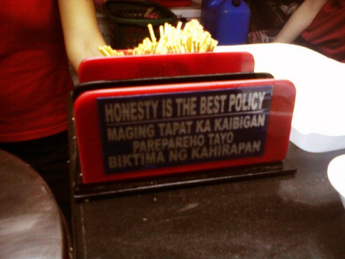 honesty honesty is the best policy