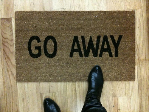 doormat go away doormat