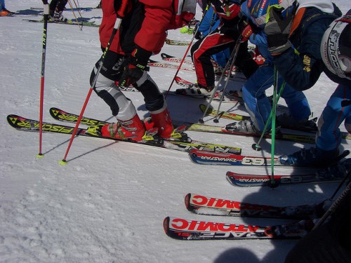 skis ski equipment