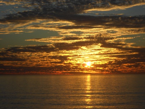 sunset beach sunset
