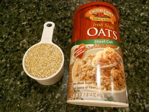 steel cut oats steel cut oats