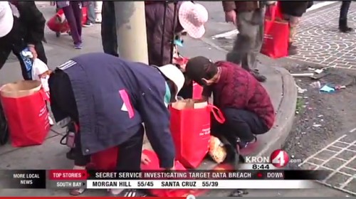 stealing food for the poor