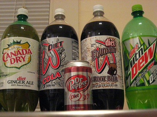 diet soda helps lose weight more than water