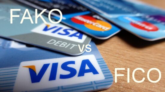 Why do free credit score companies give a FAKO score