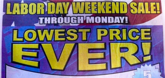 stores open closed for Labor day sales