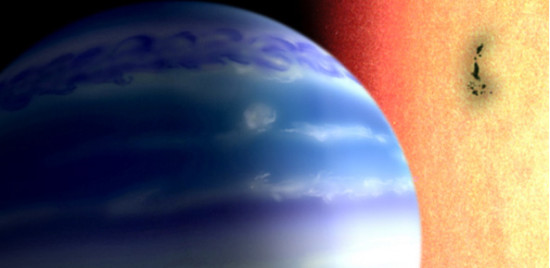Water and hydrogen found on an exoplanet the size of Neptune