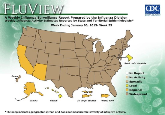 Flue is widespread, CDC recommends antivirals