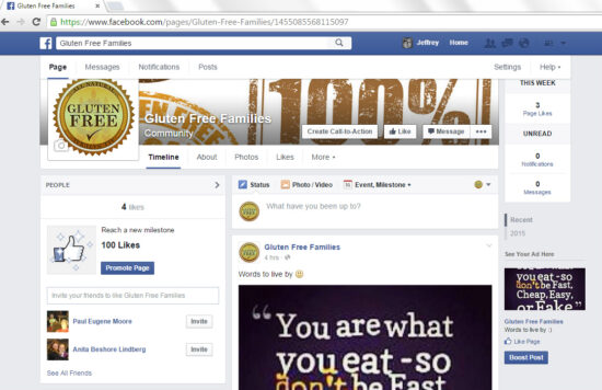 building facebook pages