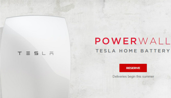 Tesla introduces Powerwall battery for home or business use