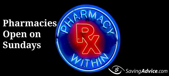 Pharmacies Open on Sundays