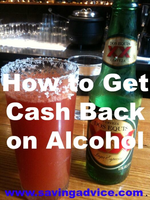 How to Get Cash Back on Alcohol