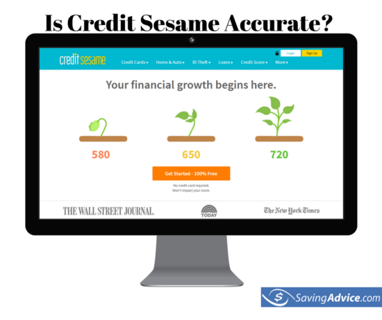 is credit sesame accurate
