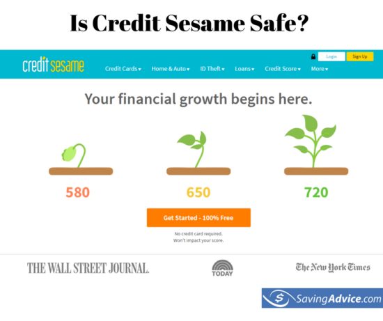is credit sesame safe