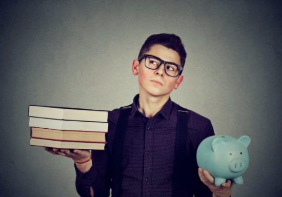 college with less debt