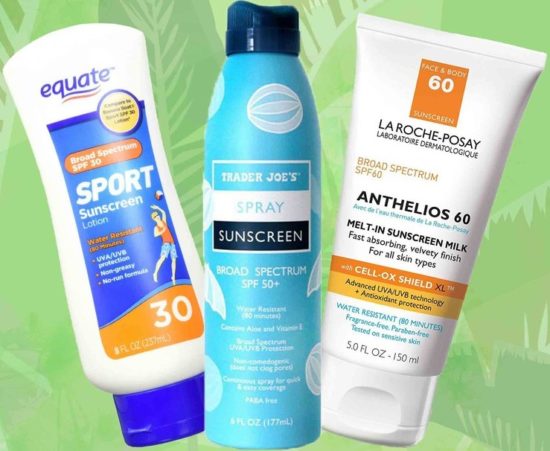 Five of the best sunscreens of 2018 are listed in this story.