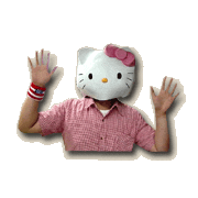 Hello Kitty mask