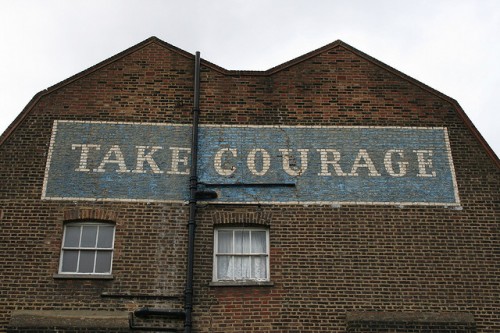 it takes courage