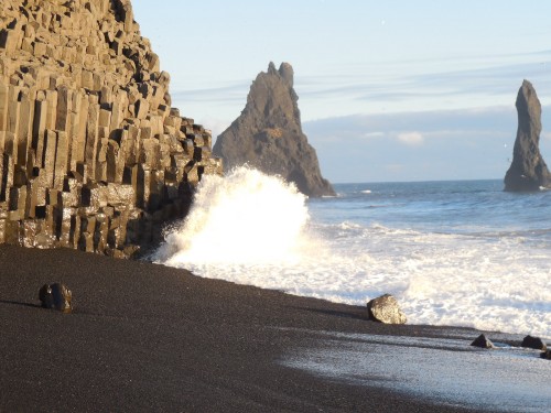 black sand beach Iceland