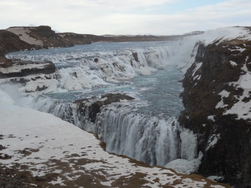 Gullfoss waterfall Icelend