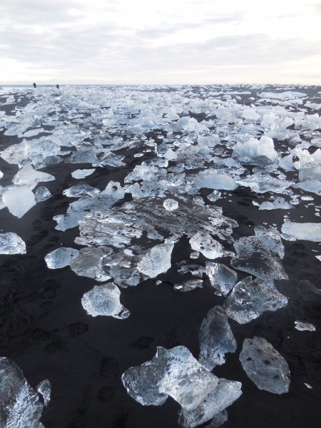 ice on beach