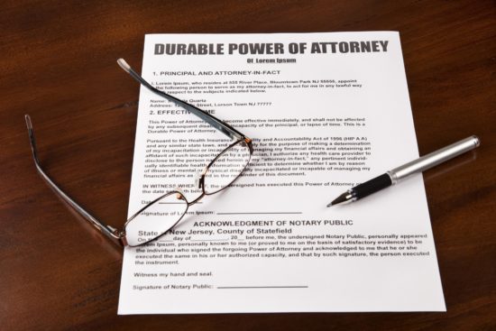 You're never too young for a power of attorney.