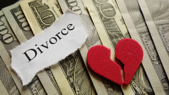 Financial consequences of divorce are a bummer.