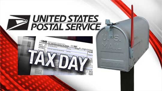 U.S. post office hours on tax day 2018