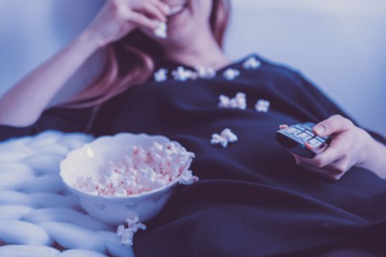 binge-watching tv