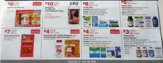 Costco October 2018 coupon book