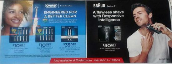 Costco October 2018 coupon book