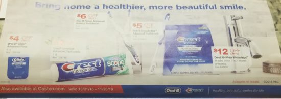 Costco November 2018 Coupon Book