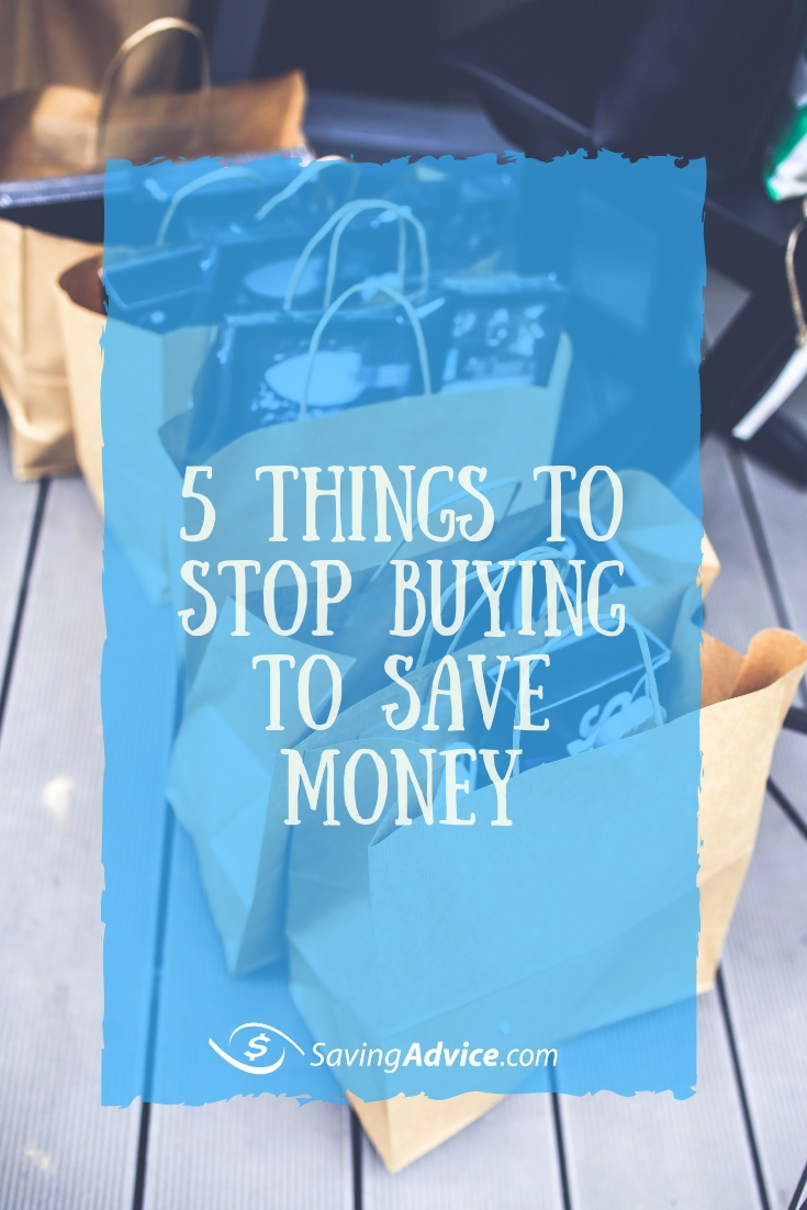 stop buying these to save money, saving money tips, saving money