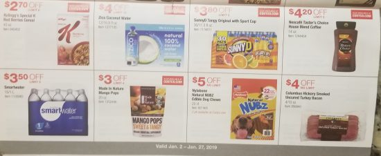 Costco January 2019 coupon book