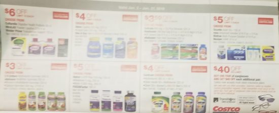 Costco January 2019 coupon book