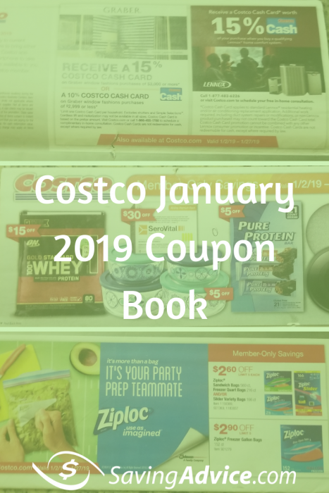 Costco January 2019 coupon book
