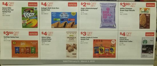 Members Only: The Costco February 2019 Coupon Book