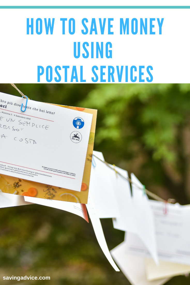 Here's How to Save Money Using Postal Services