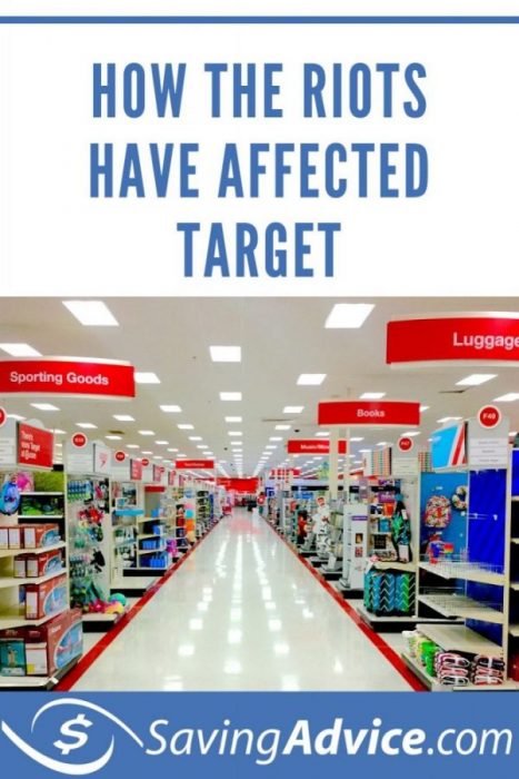 how the riots have affected target