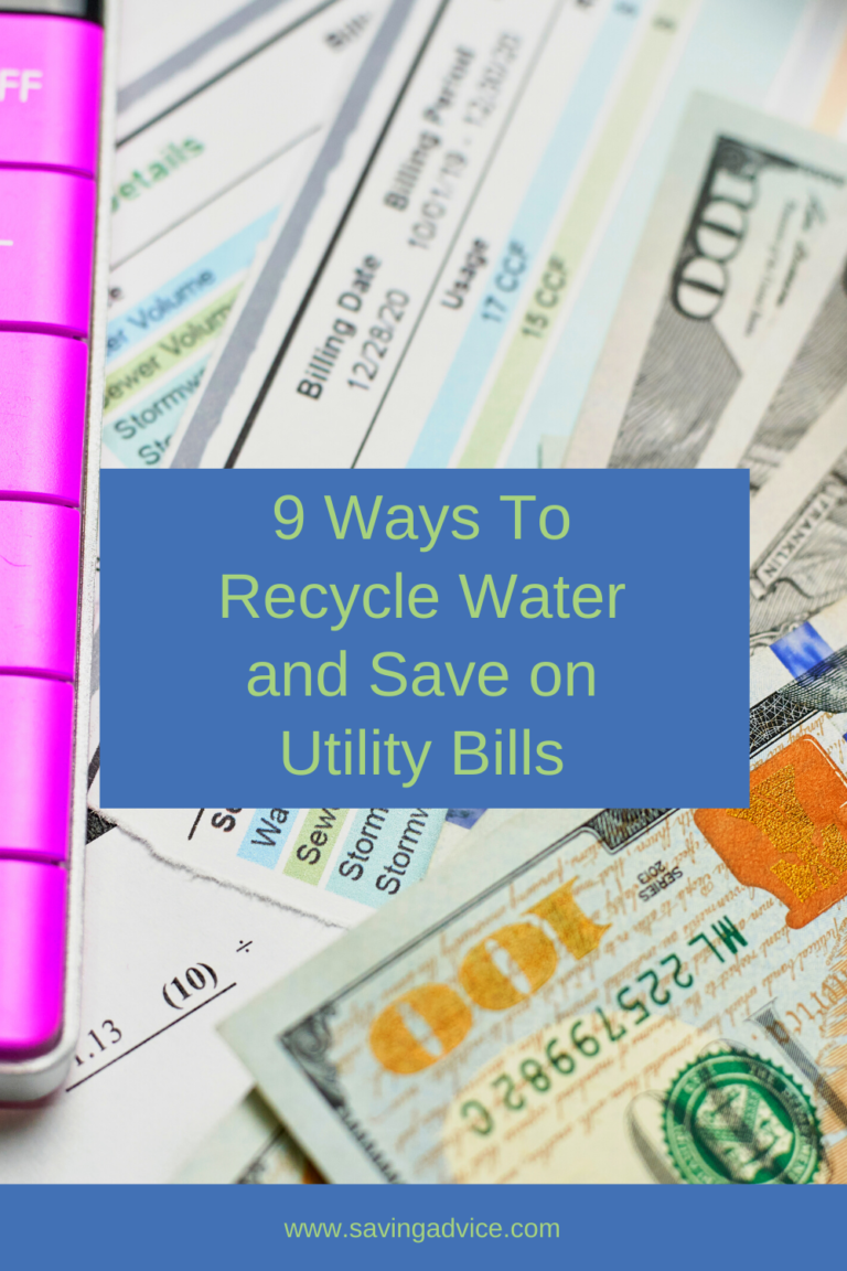 9 Ways To Recycle Water and Save on Utility Bills Blog