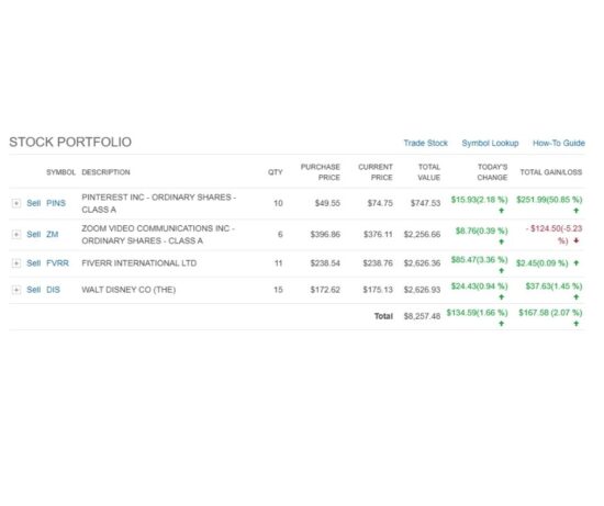 stock advisor returns