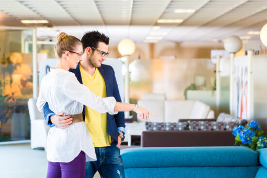 buying furniture on a tight budget