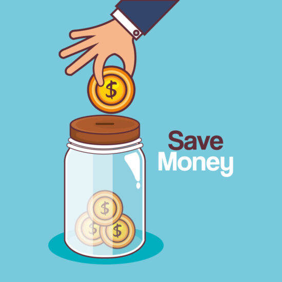 mentally commit to saving money